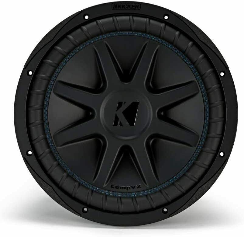 Kicker 44CVX124 COMPVX 12" Dual Voice Coil Subwoofer - 4 Ohm-Car Toys