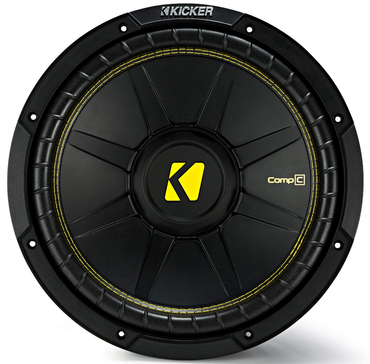 Kicker 44CWCD124 CompC 12" 300 Watt Dual Voice Coil Subwoofer - 4-Ohm-Car Toys