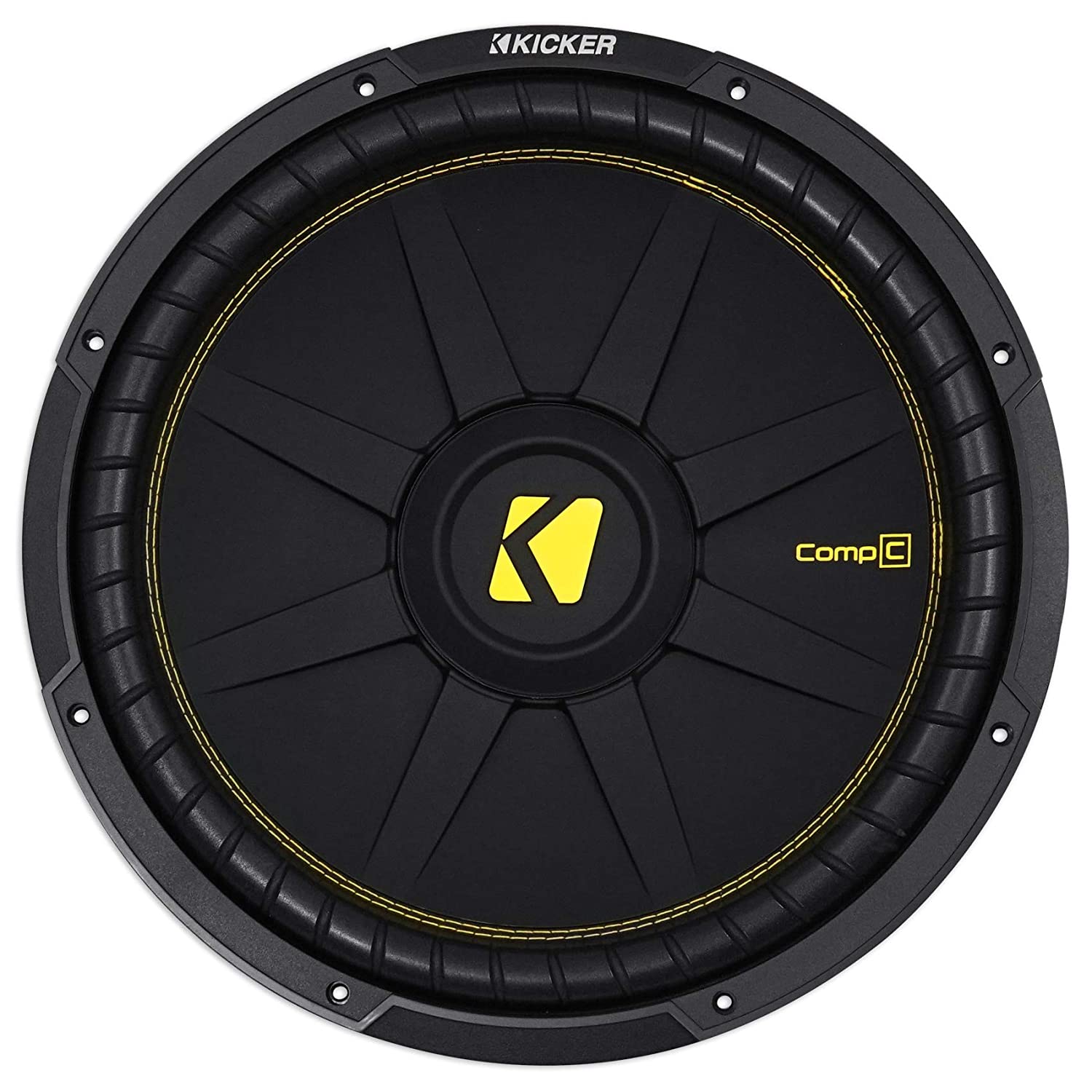 Kicker 44CWCD154 15" CompC Dual Voice Coil Subwoofer - 4 Ohm-Car Toys