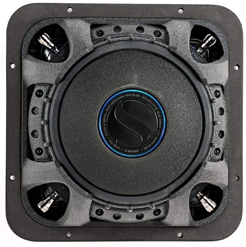 Kicker 44L7S104 L7S Solo-Baric 10 In 1200 W 4 Ohm DVC Square Car Audio Subwoofer-Car Toys