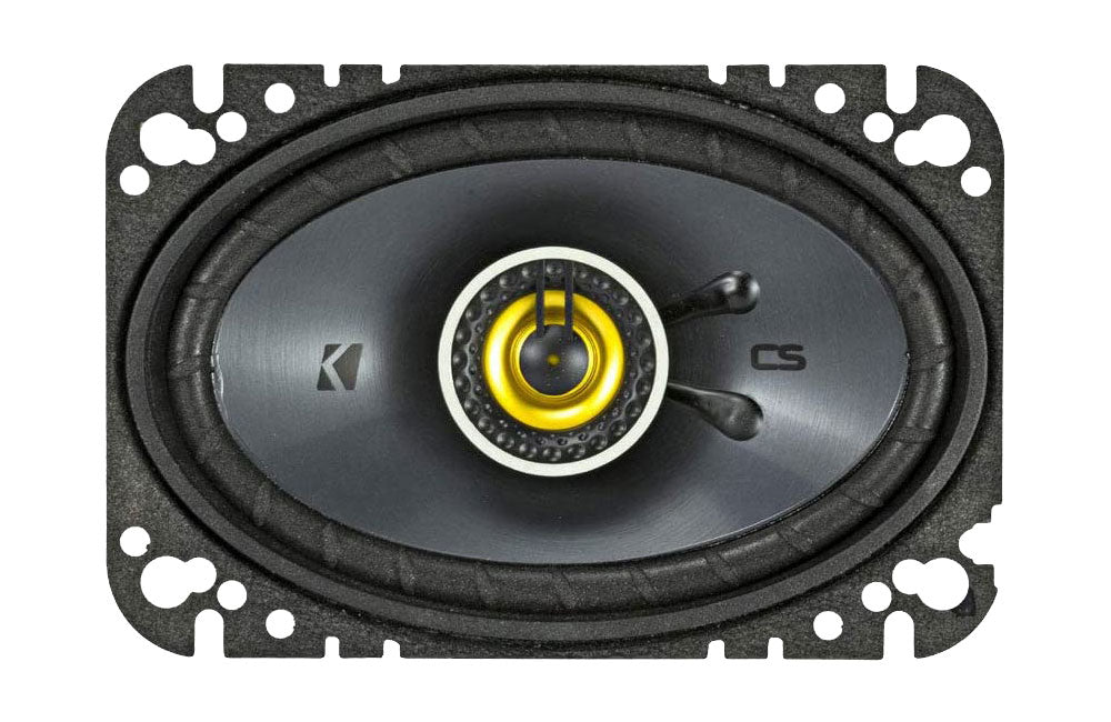 Kicker 46CSC464 CS Series 4x6" Coaxial Speakers-Car Toys