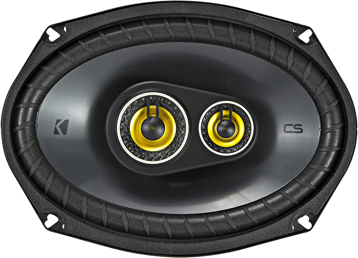 Kicker 46CSC6934 3-Way CS Series 6x9" Coaxial Car Audio Speakers Pair, 150 Watts-Car Toys