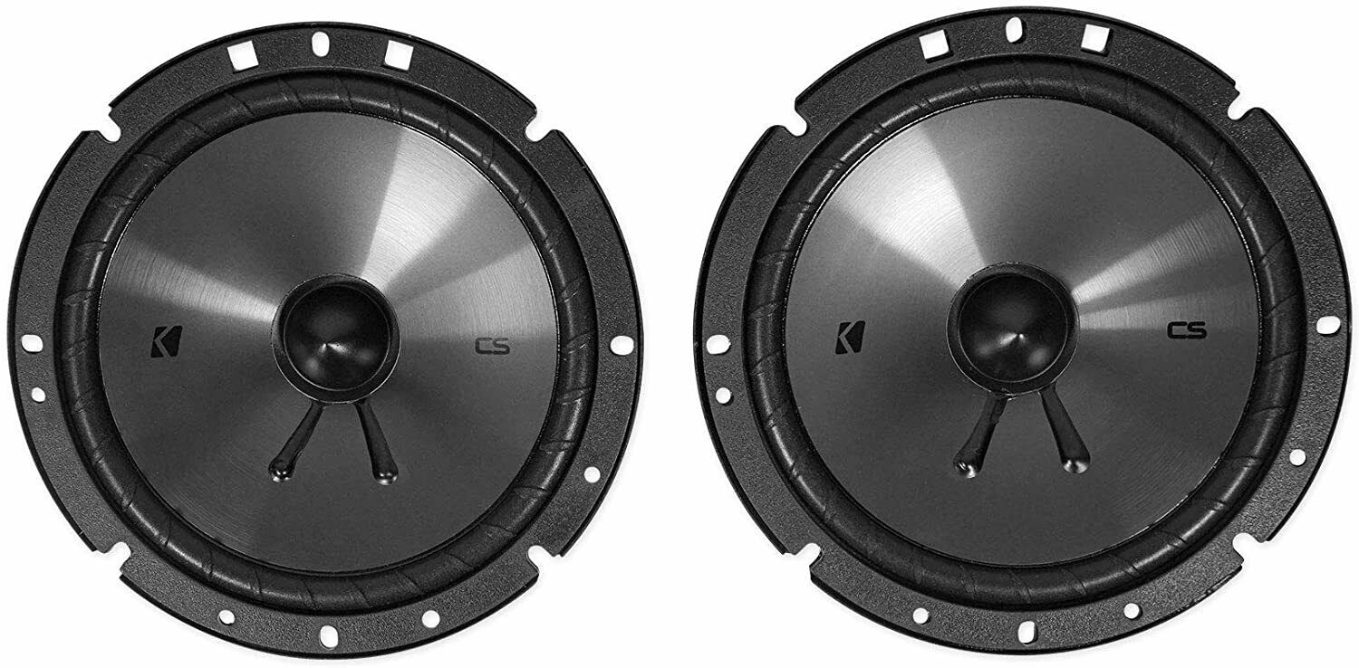 Kicker 46CSS674 Car Audio 6 3/4" Component Full Range Stereo Speakers CSS67-Car Toys