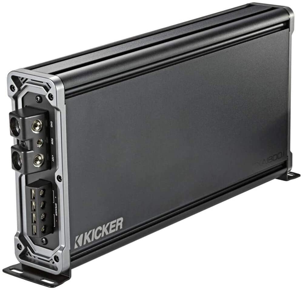 Kicker 46CXA1800.1T Mono Car Audio Amplifier, 1800 Watt RMS CX1800.1 Sub Amp-Car Toys