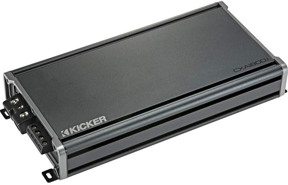 Kicker 46CXA1800.1T Mono Car Audio Amplifier, 1800 Watt RMS CX1800.1 Sub Amp-Car Toys