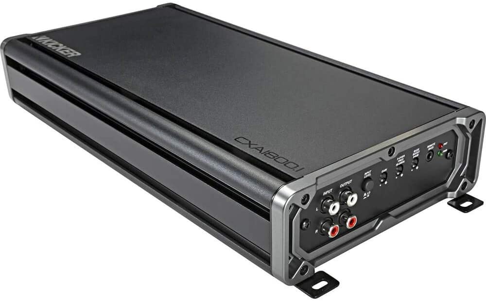 Kicker 46CXA1800.1T Mono Car Audio Amplifier, 1800 Watt RMS CX1800.1 Sub Amp-Car Toys