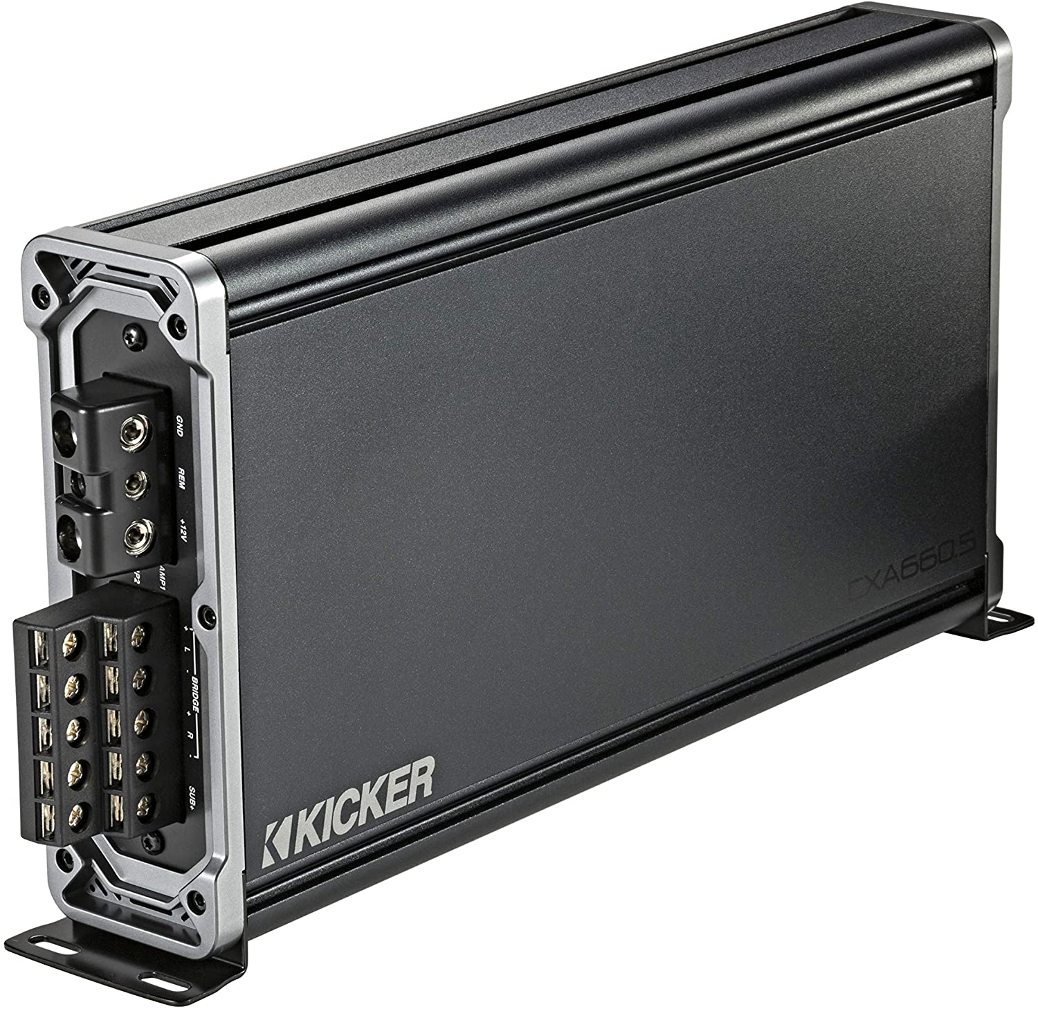 Kicker 46CXA6605 Car Audio 5 Channel Amp Speaker & Sub 1200W Amplifier CXA660.5-Car Toys