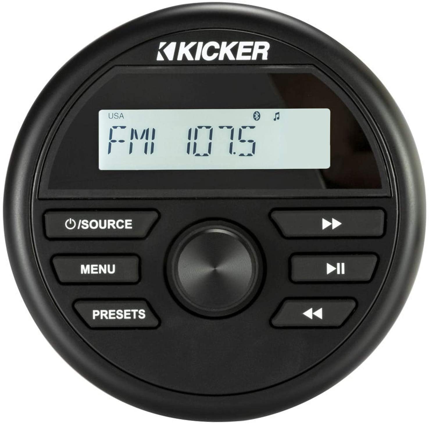 Kicker 46KMC2 Weather-Resistant Marine WP Boat Media Receiver, Bluetooth Stereo-Car Toys