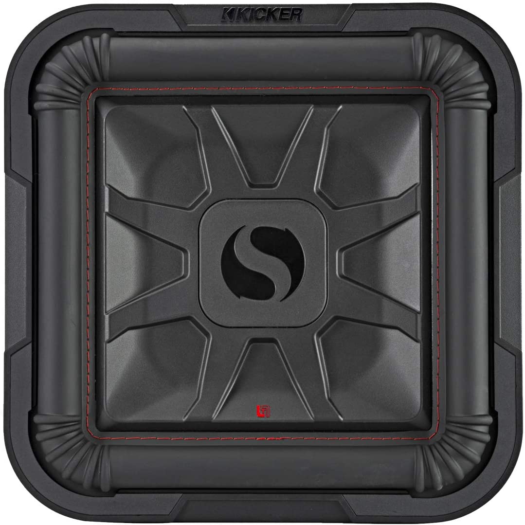 Kicker 46L7T102 Car Audio L7T Shallow Mount 10" Sub, Square L7 Subwoofer L7T102-Car Toys