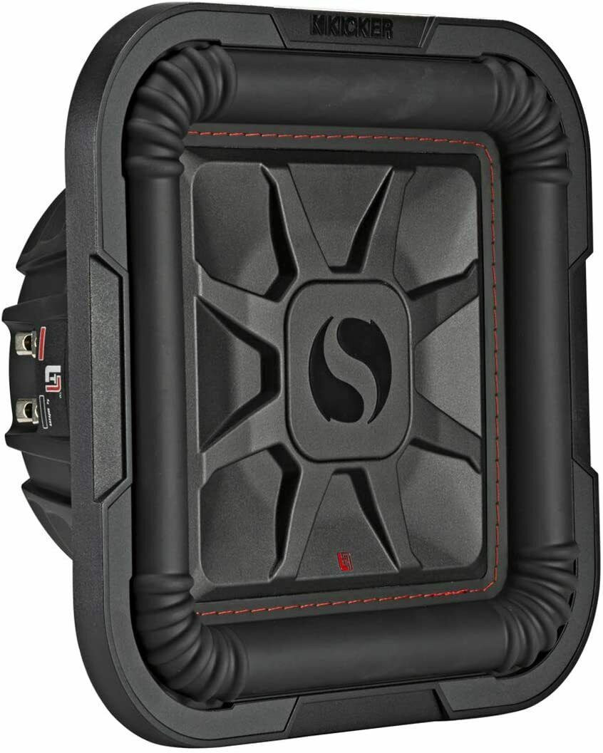 Kicker 46L7T82 Car Audio L7T Shallow Mount 8" Sub Square L7 Subwoofer L7T82-Car Toys