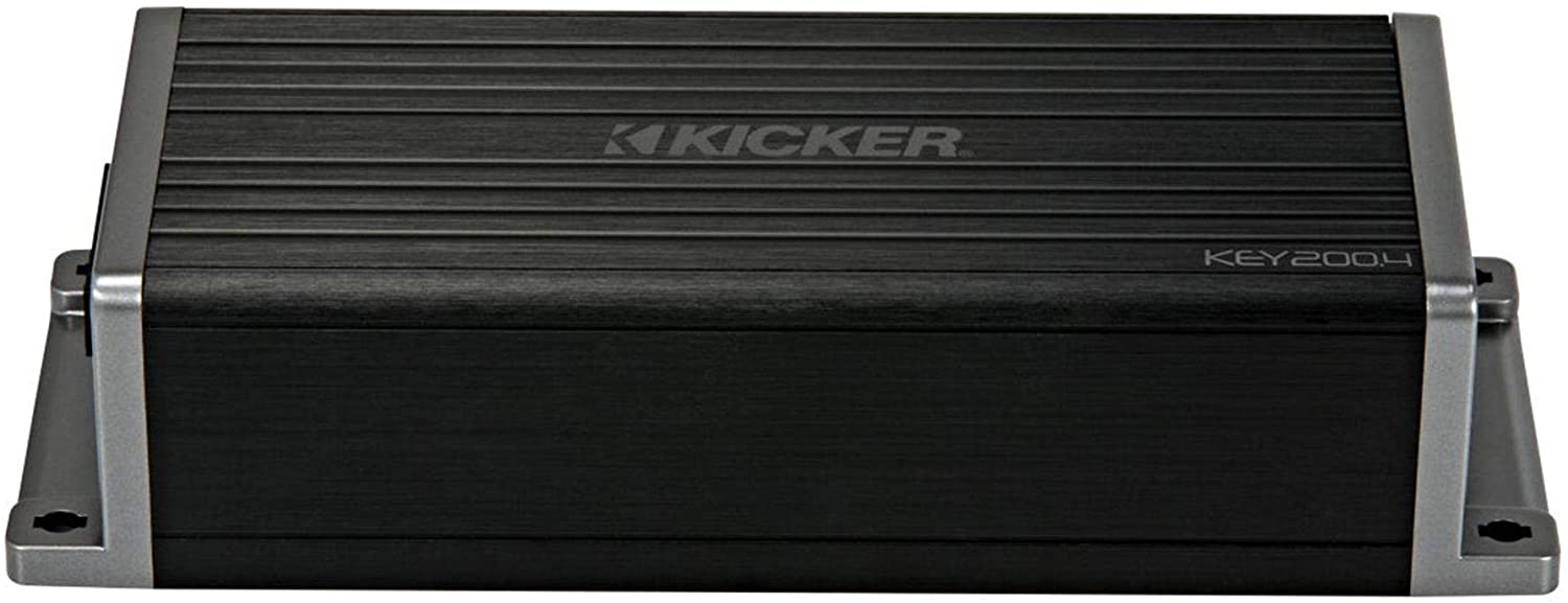 Kicker 47KEY2004 Car Audio Smart DSP 4 Channel Speaker Amplifier 40 Band EQ Amp-Car Toys