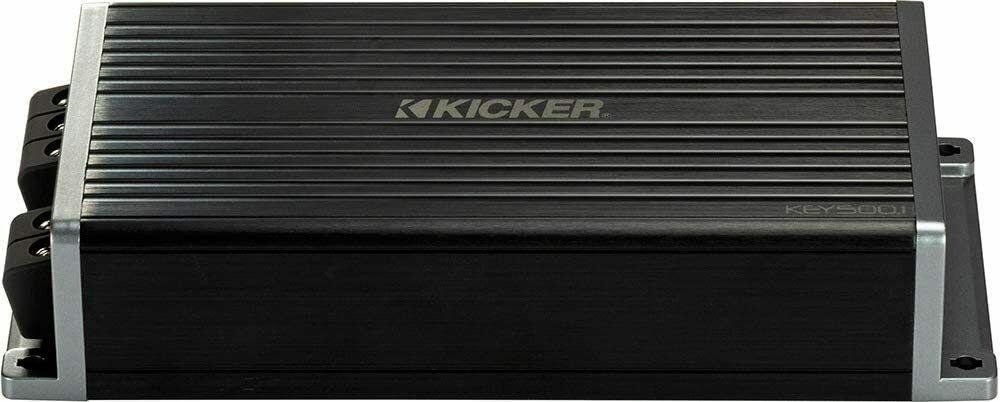 Kicker 47KEY5001 Car Audio Smart DSP Mono Sub Amplifier Easy Auto Setup 500W Amp-Car Toys