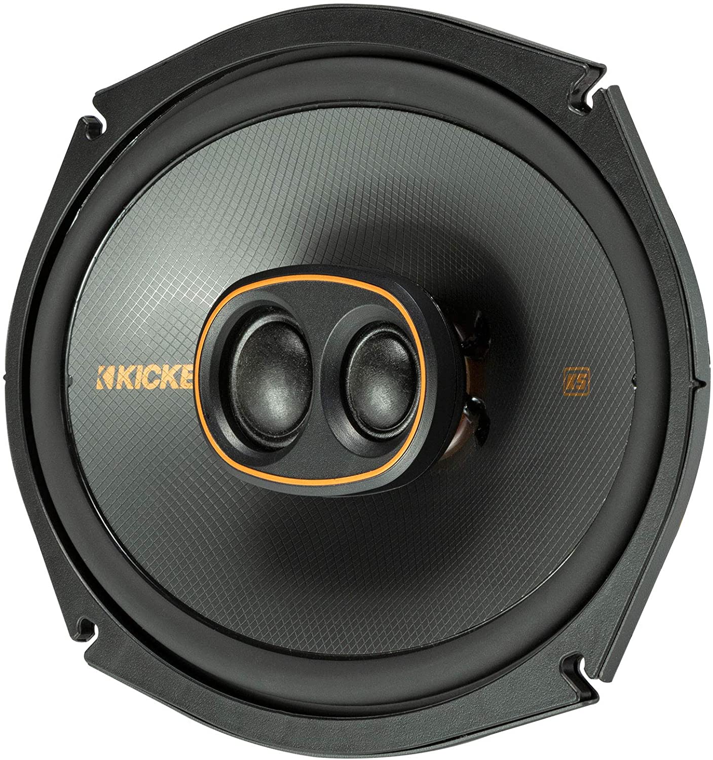 Kicker 47KSC69304 KS Series 6x9" Car Coaxial Speakers, 4 Ohm 3 Way, 150 Watt RMS-Car Toys