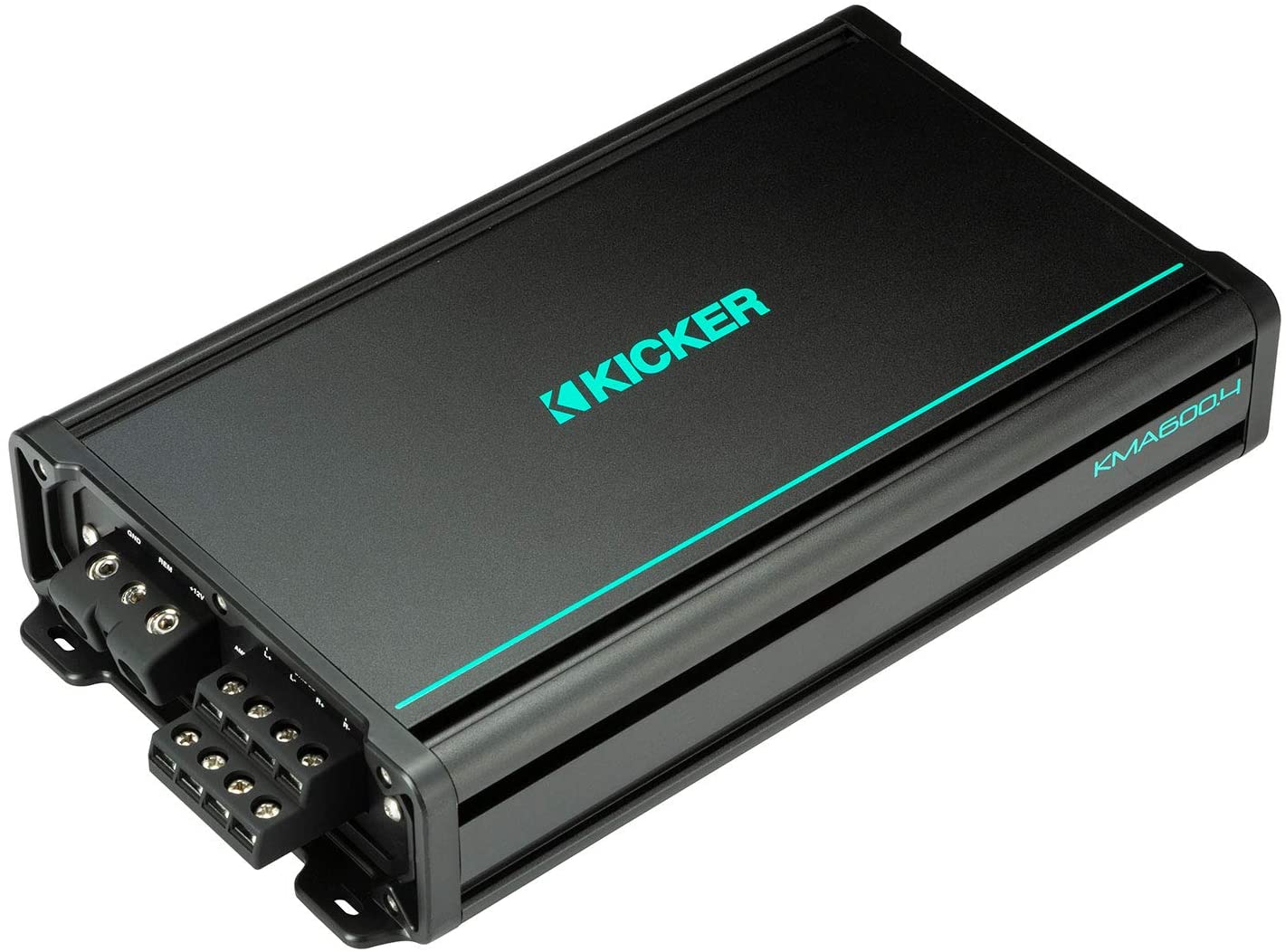 Kicker 48KMA6004 KM-Series KMA600.4 Multi-Channel Marine Amplifier 4 x 150 W RMS-Car Toys