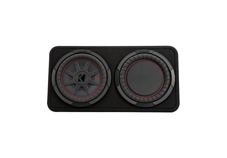 Kicker 48TCWRT102 10" CompRT 2 Ohm Loaded Enclosure-Car Toys