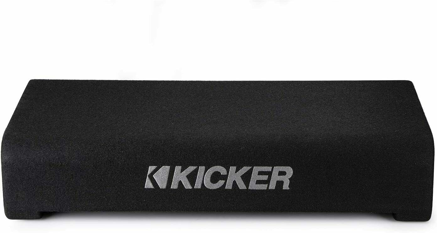 Kicker 48TRTP102 Car Audio Subwoofer, Dual 10 Inch Down Firing Enclosed Sub 500W-Car Toys