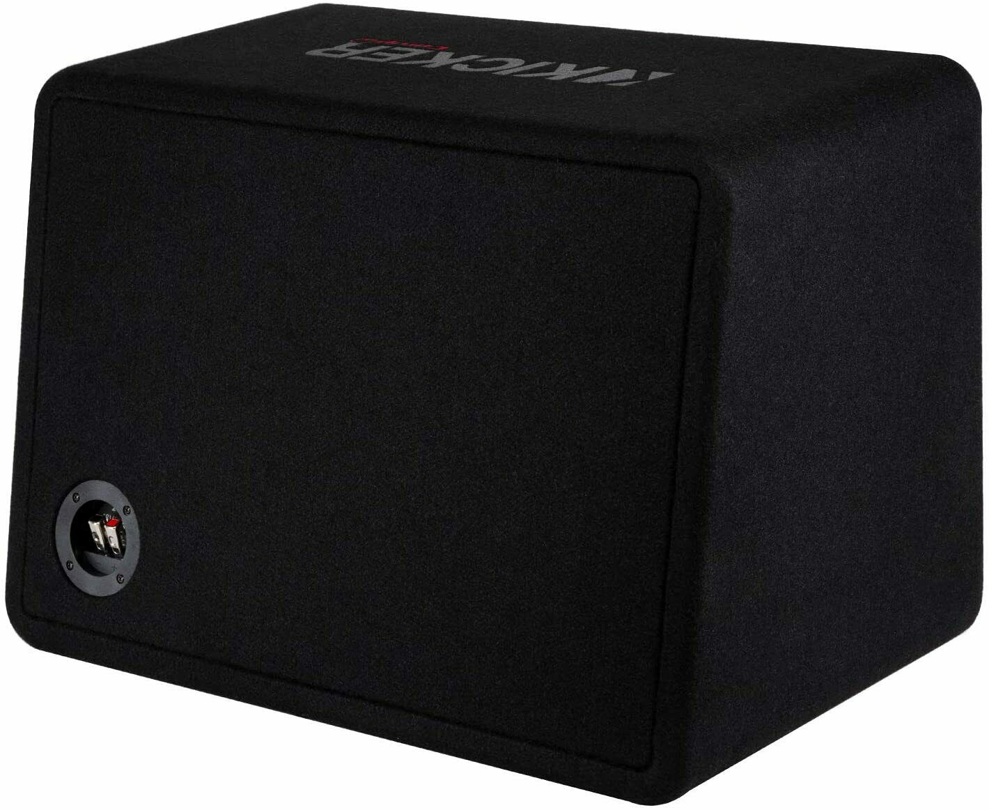 Kicker 48VCWR122 CompR 12" Thin Car Audio Subwoofer, Enclosed Sub Box, 500W RMS-Car Toys