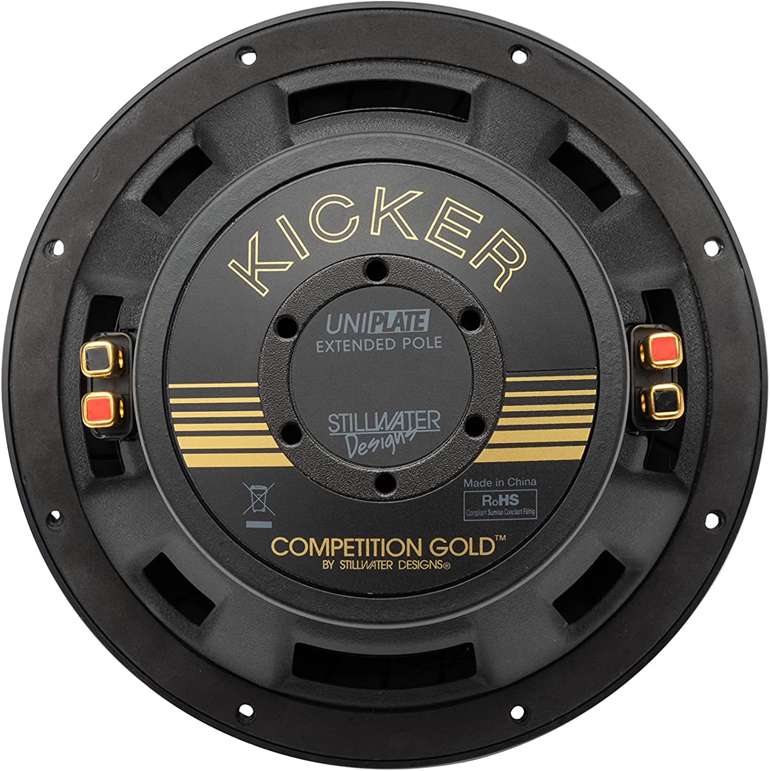 Kicker 50GOLD104 50th Anniversary 10" Competition Subwoofer-Car Toys