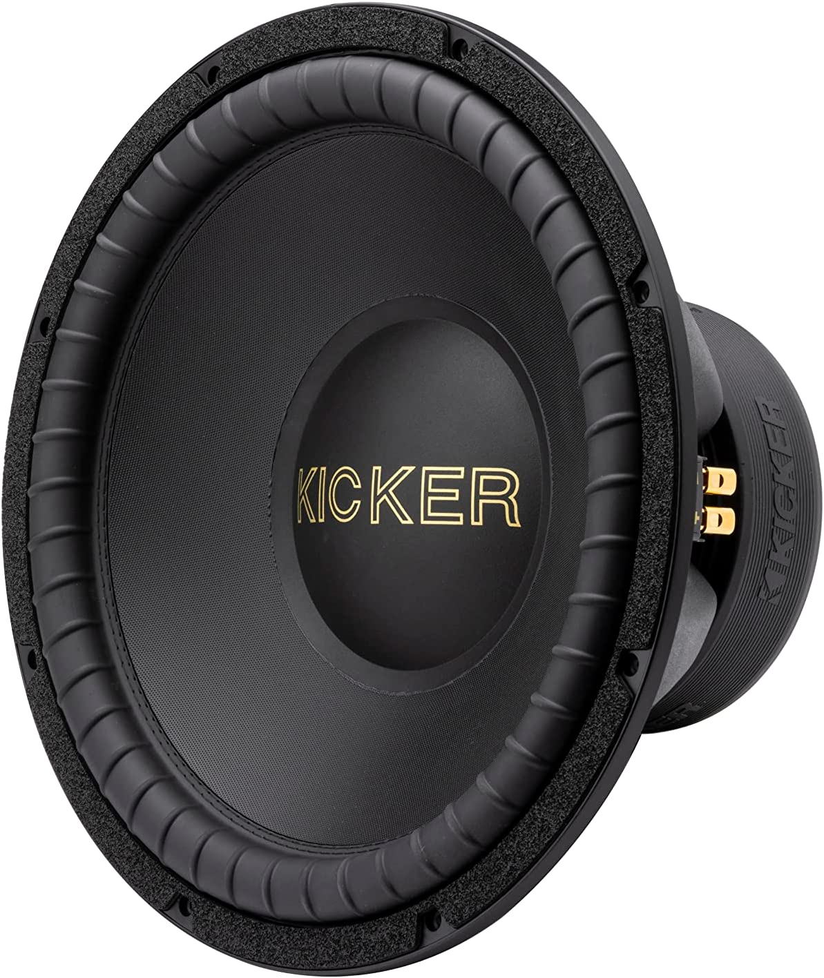 Kicker 50GOLD154 50th Anniversary 15" Competition Gold Subwoofer-Car Toys