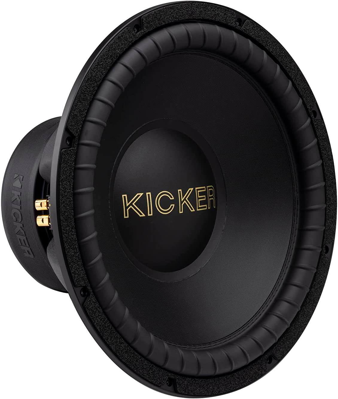 Kicker 50GOLD154 50th Anniversary 15" Competition Gold Subwoofer-Car Toys