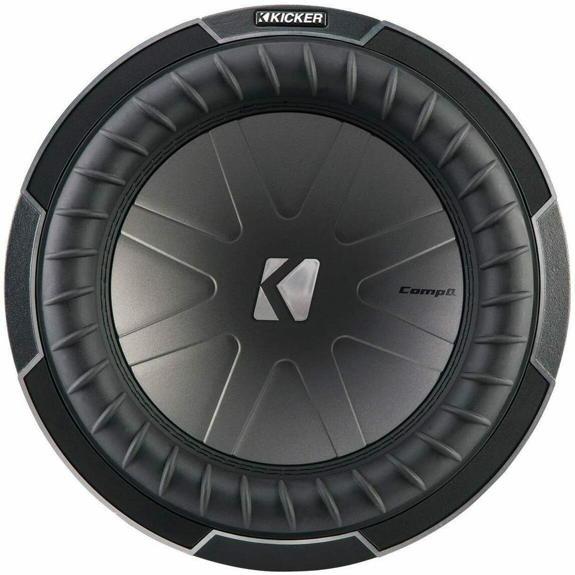 Kicker CompQ10 Q-Class 10-In. 700W RMS Car Subwoofer, DVC 2-Ohm Sub 42CWQ102-Car Toys