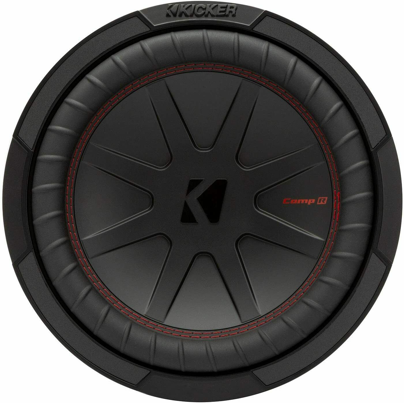 KICKER CompR 10" Car Audio Subwoofer DVC, 4-ohm Sub, 48CWR104, 400 Watt RMS-Car Toys