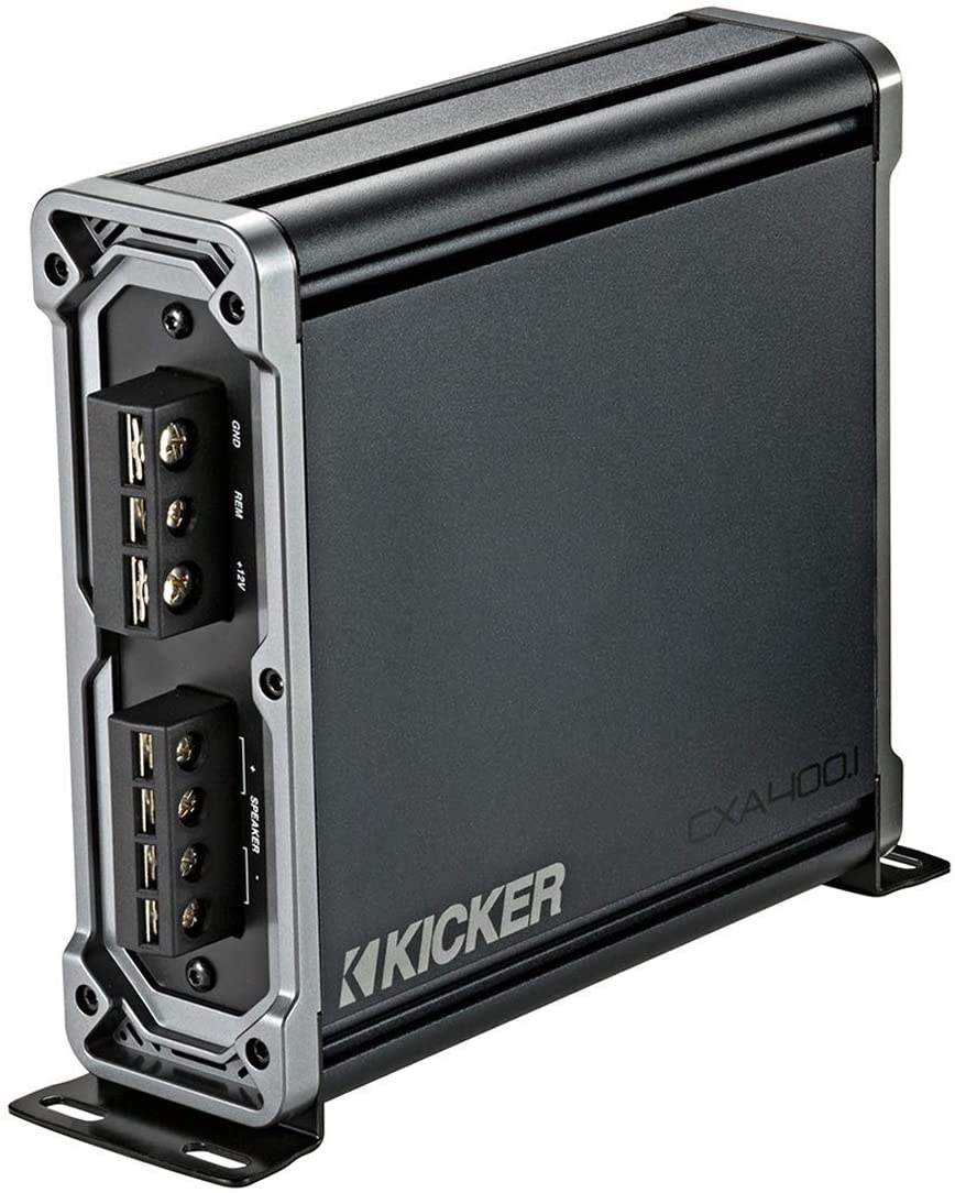 KICKER CX400.1 400 Watt Class D Mono Amplifier Car Audio Subwoofer Amp 46CXA4001-Car Toys