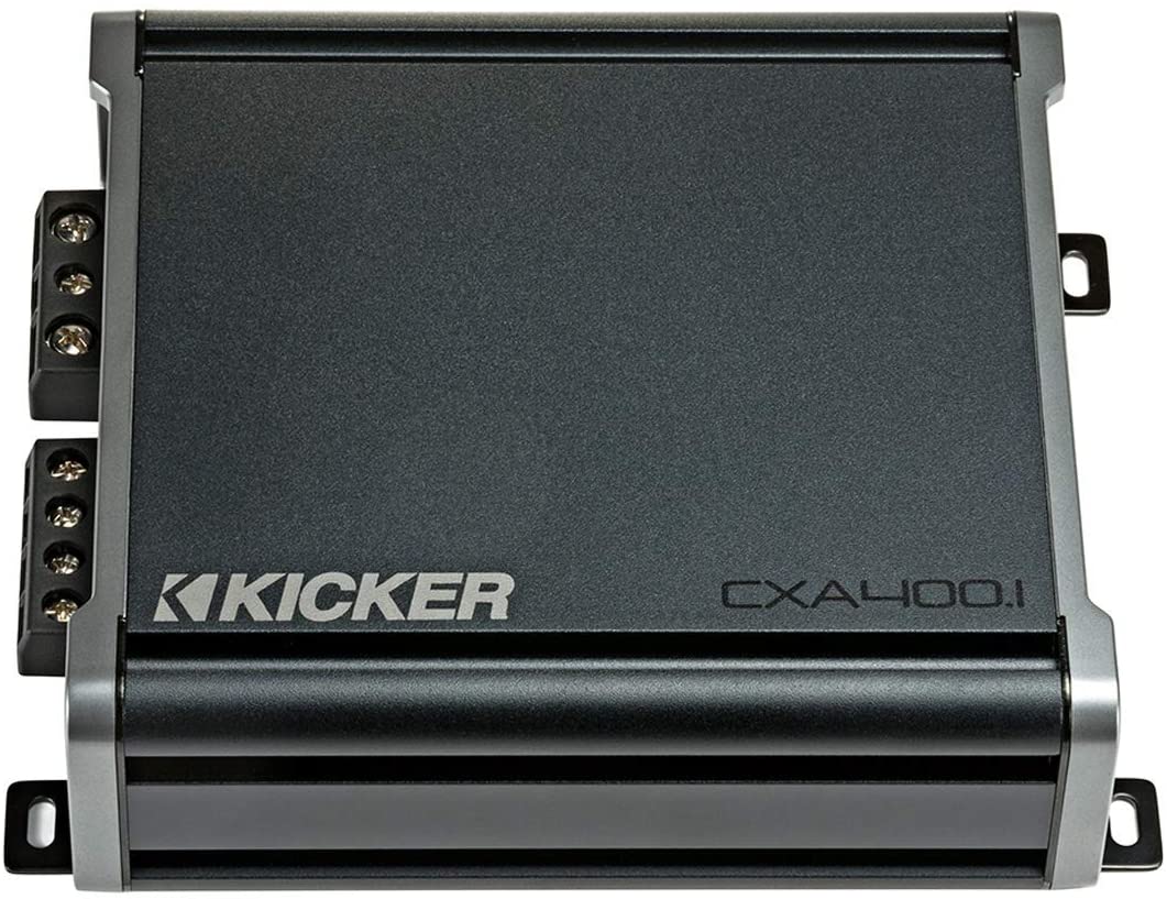 KICKER CX400.1 400 Watt Class D Mono Amplifier Car Audio Subwoofer Amp 46CXA4001-Car Toys