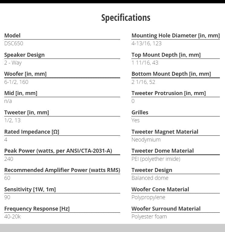 Kicker DS Series 43DSC6504 FBA-Car Toys