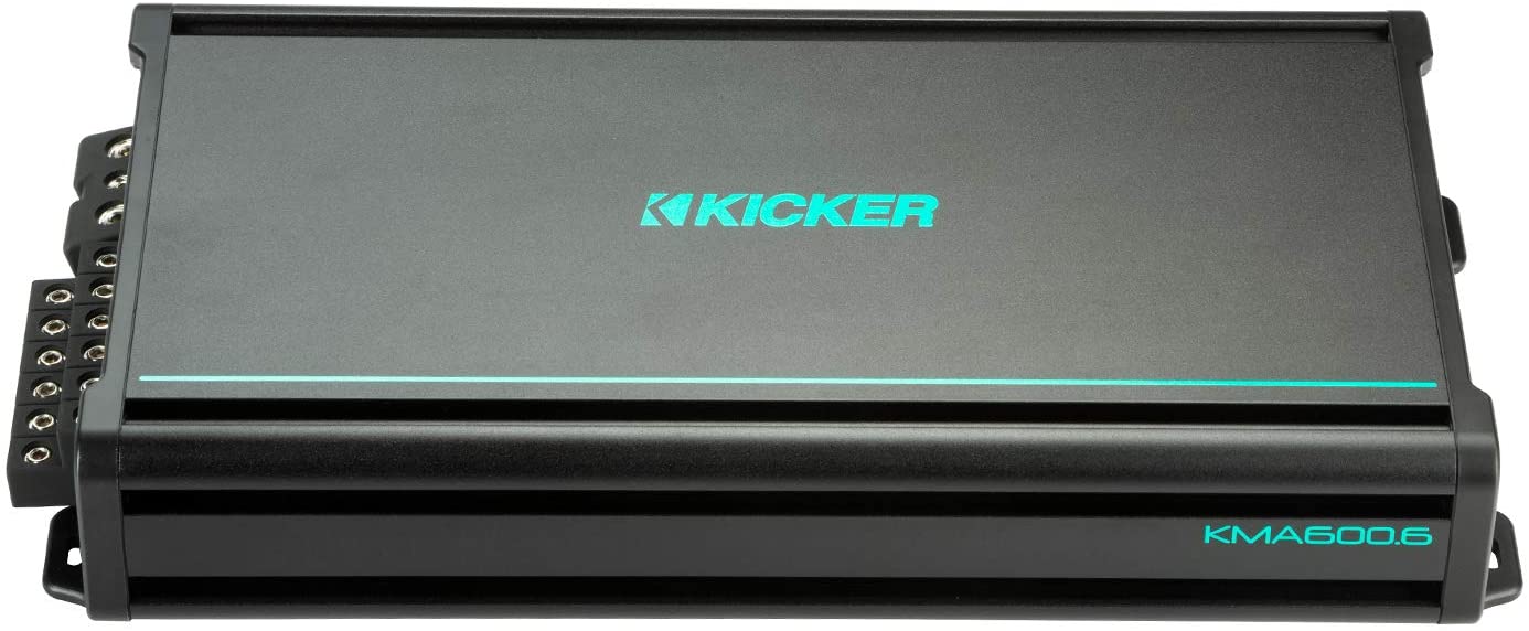 Kicker KMA600.6 6-Channel Weather-Resistant Marine Amplifier-Car Toys