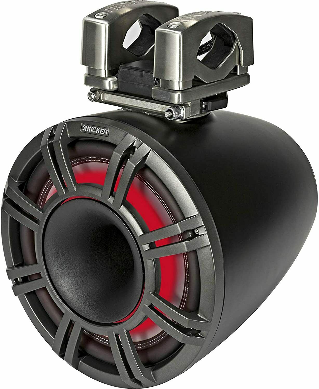 Kicker KMTC114 11" Horn-Loaded Marine Boat Wake Tower Speakers Pair 4-Ohm-Car Toys