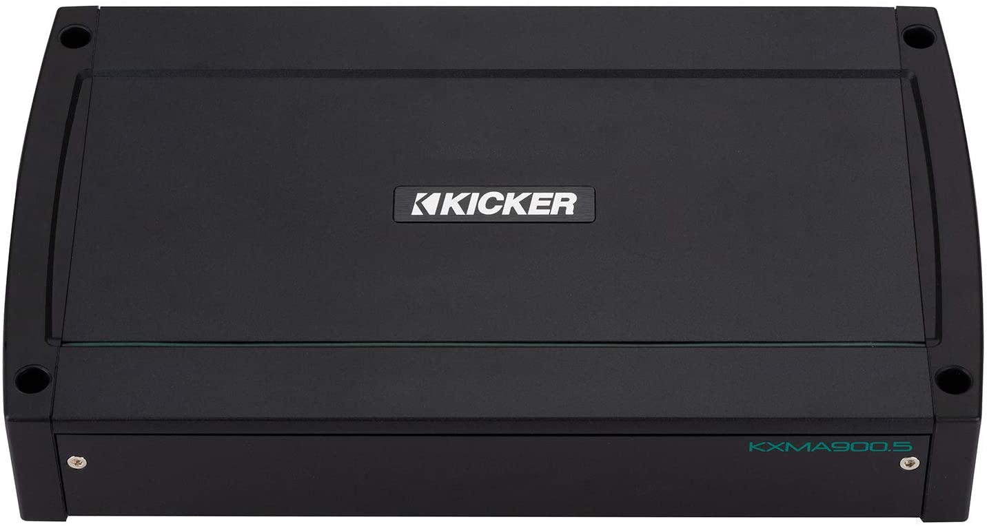 Kicker KXMA900.5 5-Channel Class D Marine Amplifier, 125 W x 4 + 400 W Sub RMS-Car Toys