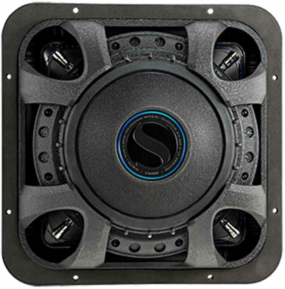 KICKER Solo-Baric L7S Car Audio Subwoofer, 1500 W Max 12" 2 Ohm Square 44L7S122-Car Toys