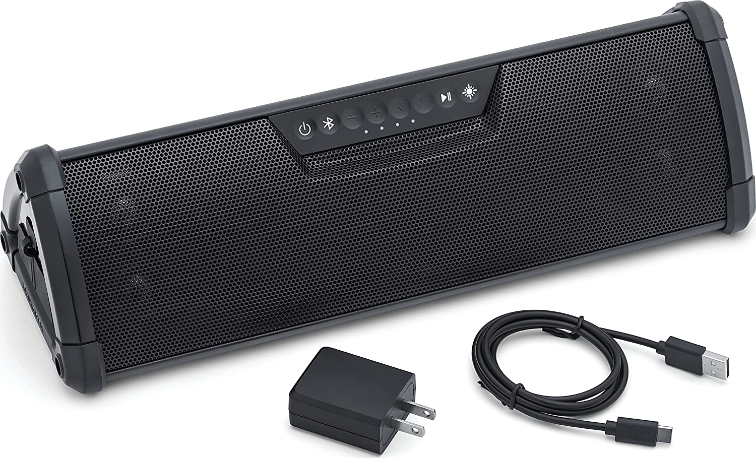 Kuryakyn MTX WanderBar Weather-Resistant 14" Bluetooth Motorcycle Soundbar, 2721-Car Toys