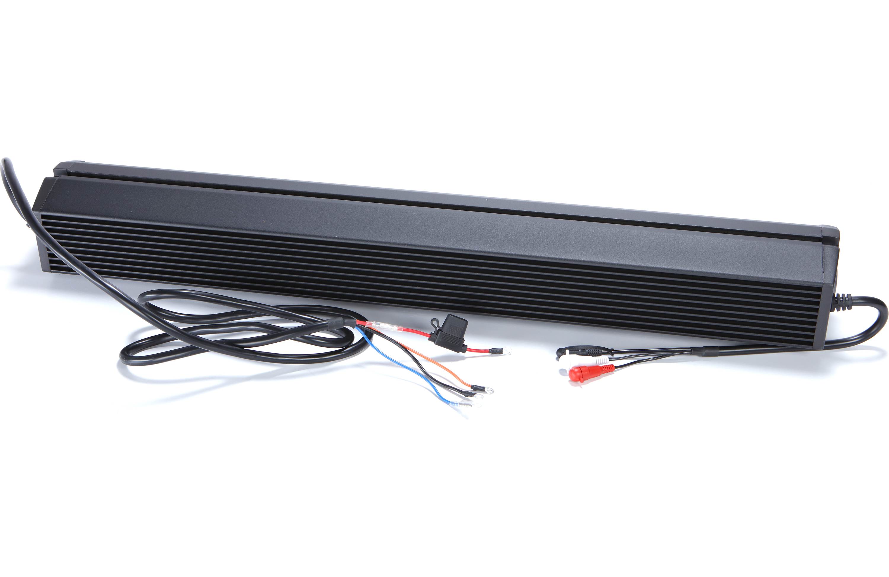 MB Quart Nautic NSB10V1 Amplified 10-Speaker Powersports Soundbar, Bluetooth/LED-Car Toys