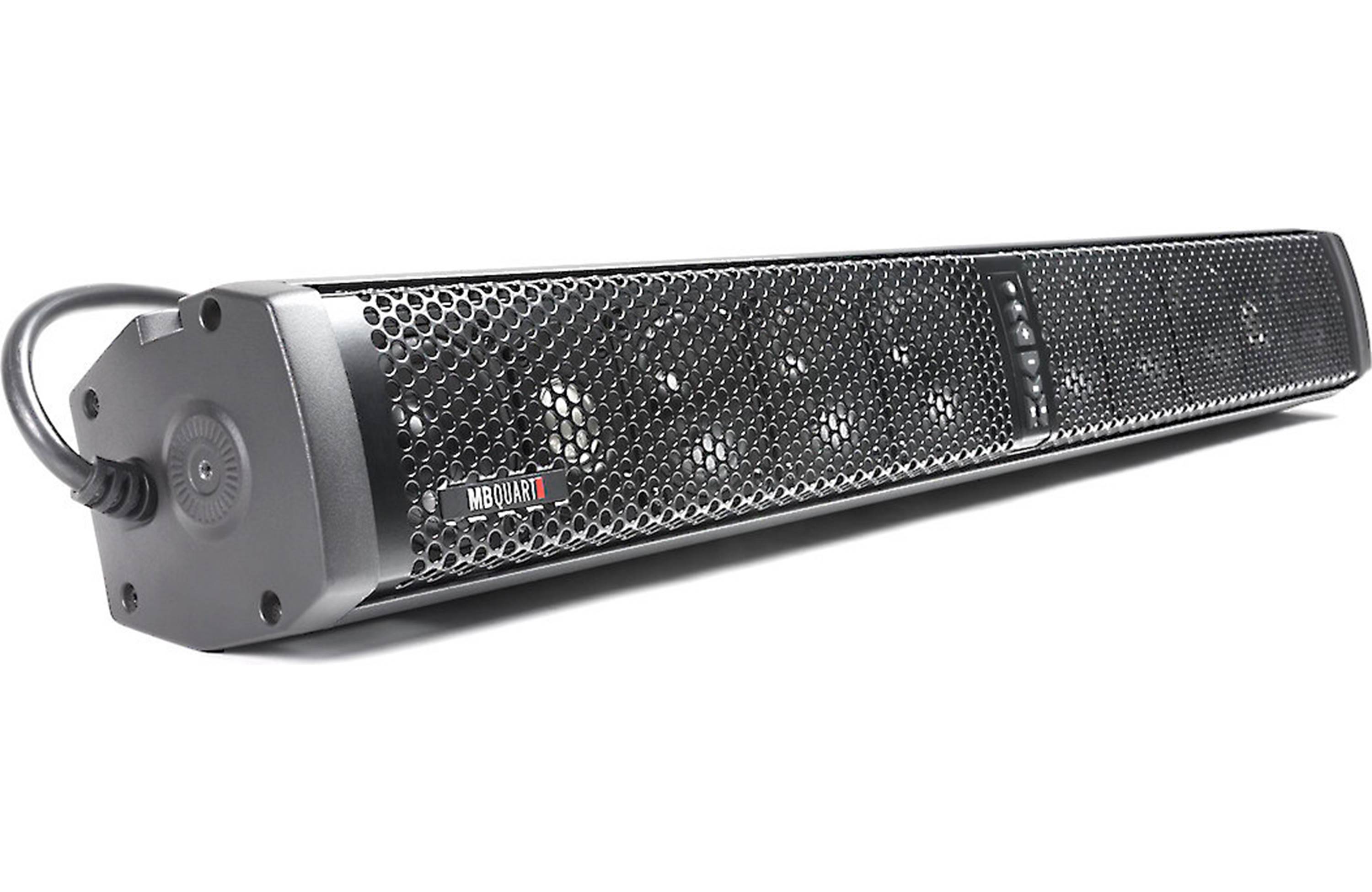 MB Quart Nautic NSB10V1 Amplified 10-Speaker Powersports Soundbar, Bluetooth/LED-Car Toys