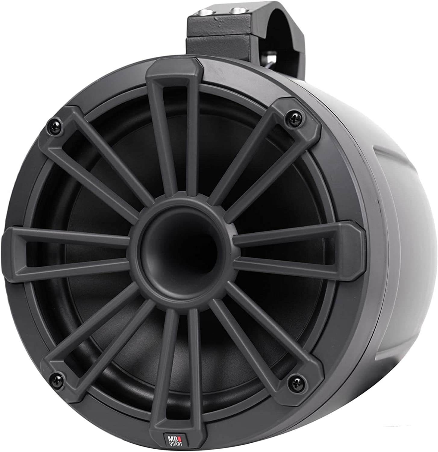 MB Quart NHT2-120 Nautic 8" 180 Watt Marine Compression Horn Wake Tower Speakers-Car Toys