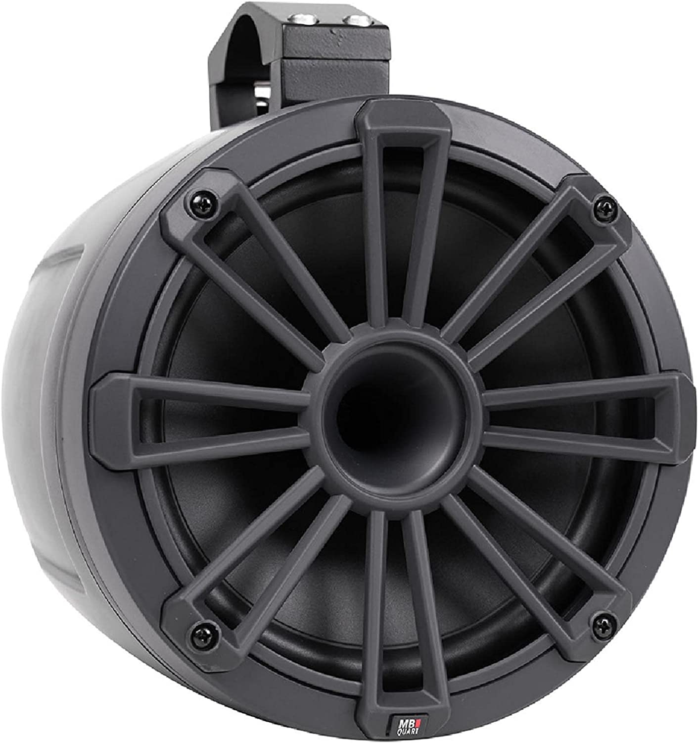 MB Quart NHT2-120 Nautic 8" 180 Watt Marine Compression Horn Wake Tower Speakers-Car Toys