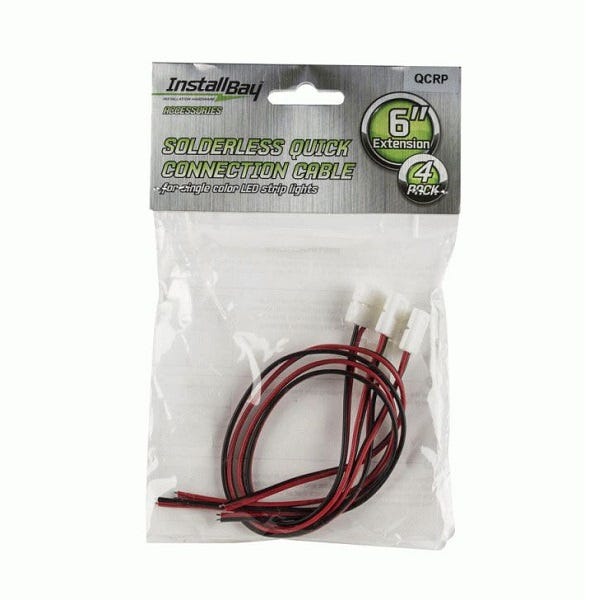 Metra Electronics 6 Inch Quick Connect Cable for LED Strip Lights