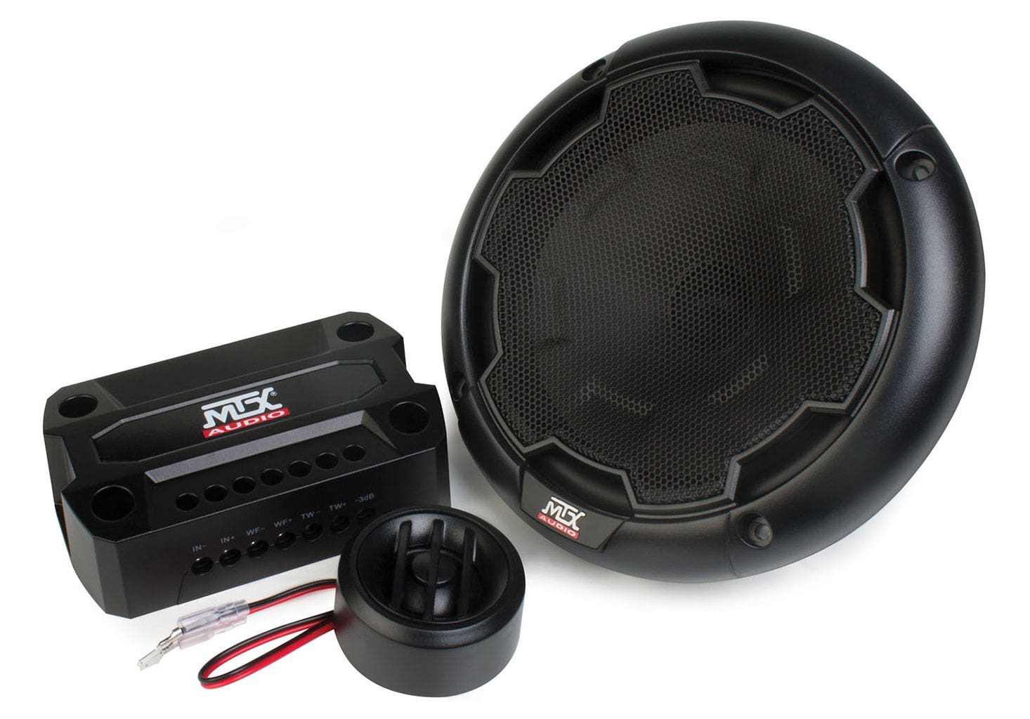 MTX 3510-04 THUNDER61 6.5" 2-WAY 90 Watt RMS 4 Ohm Component Speaker Pair