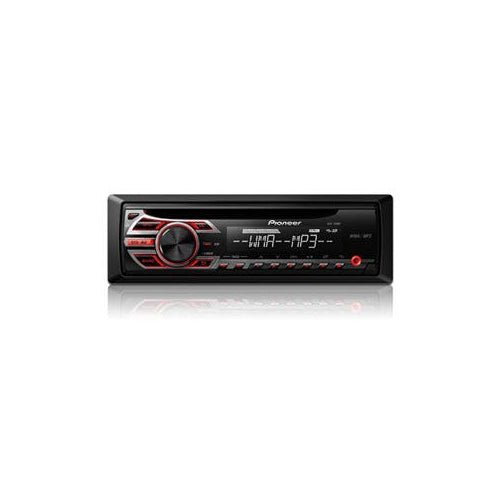 Pioneer DEH-150MP CD Receiver with MP3 Playback and Front Aux-in (Factory Refurbished)