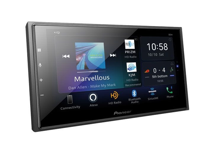 Pioneer DMH-WC5700NEX 6.8" Media Receiver with Amazon Alexa, Android Auto and Apple CarPlay