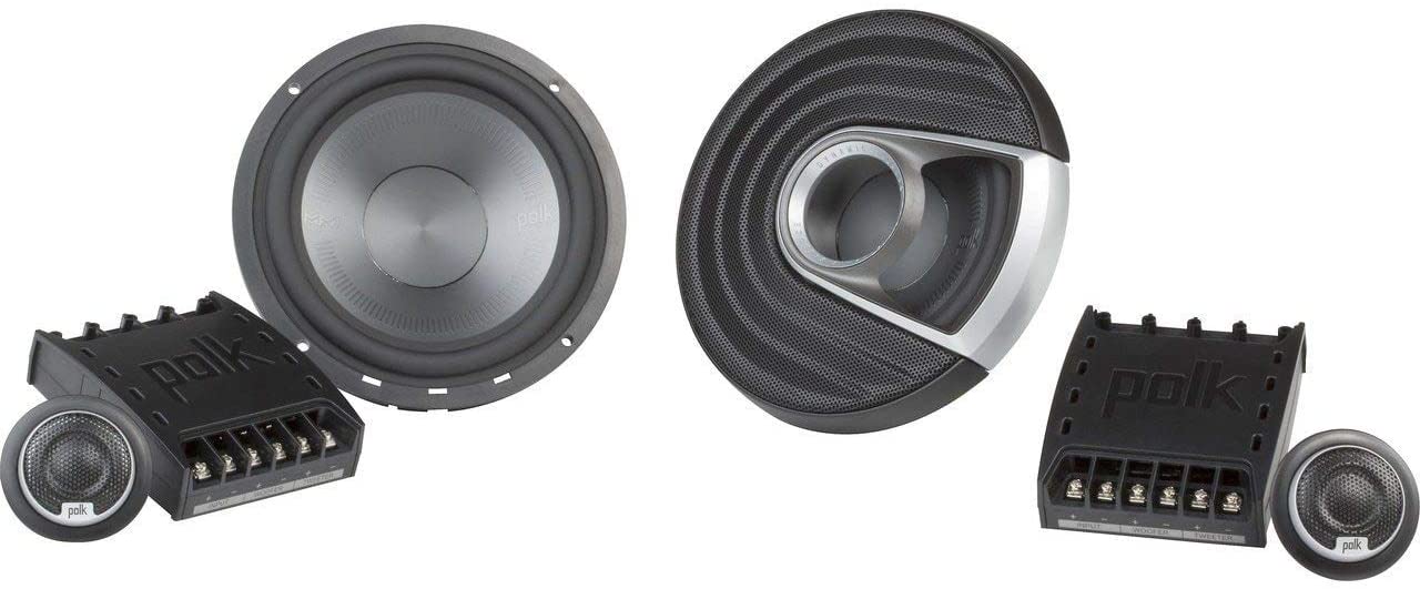 Polk Audio MM1 Series MM6502 6.5 Inch 375W Component Marine Boat ATV Speakers System