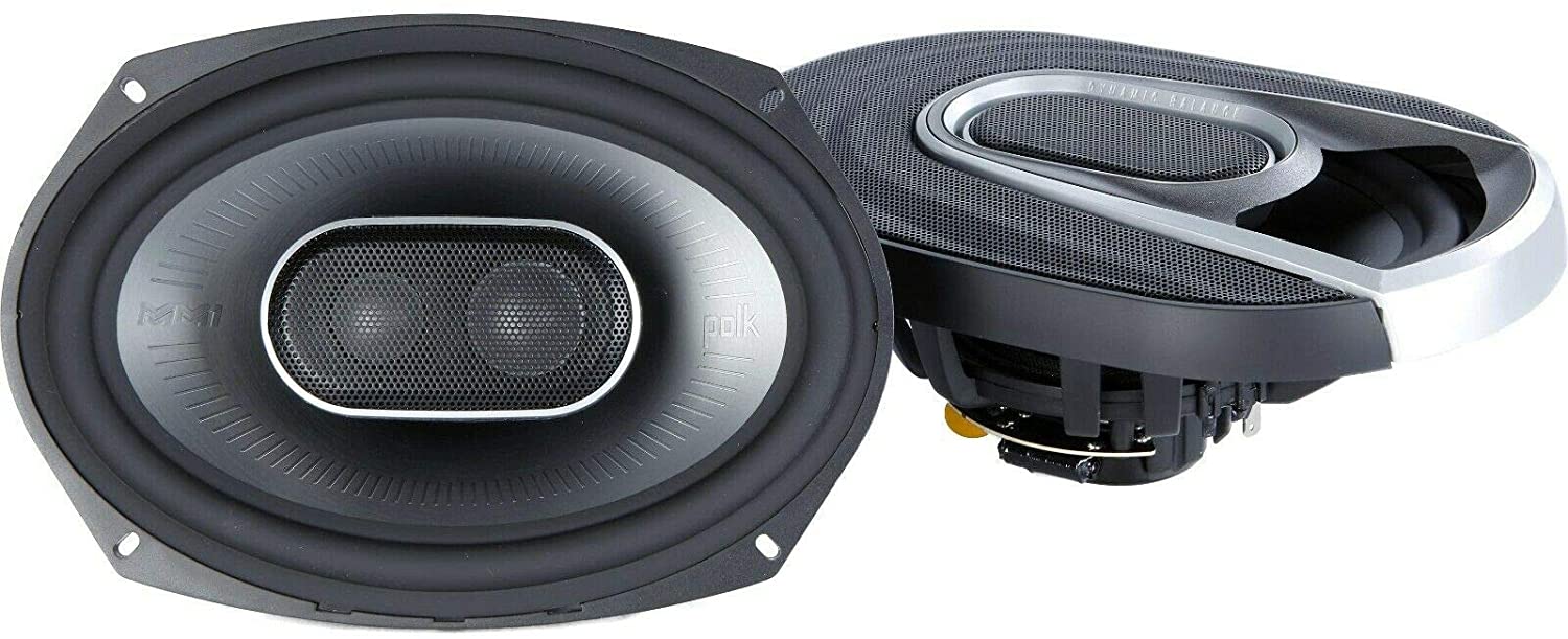 Polk Audio MM692 6x9" Coaxial Waterproof Boat/Marine/UTV/ATV MM-Series Speakers