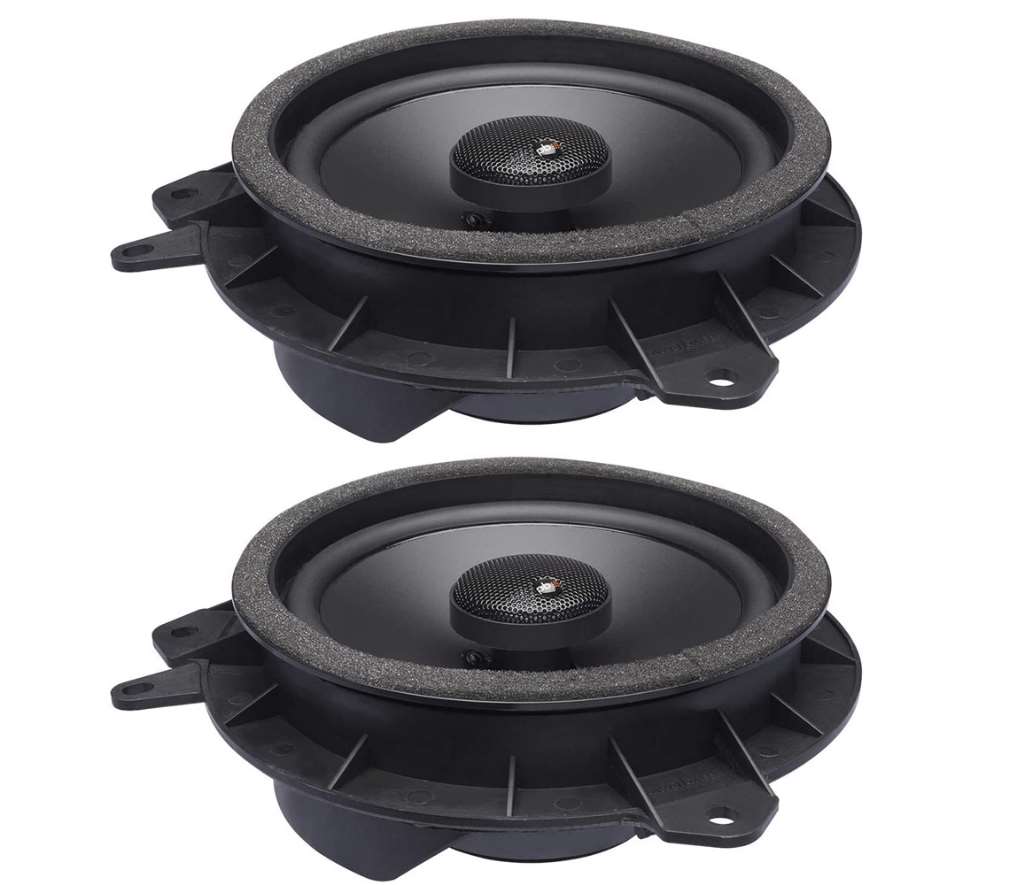 PowerBass OE652-TY 6.5" 2-Way Coaxial Car Speakers Pair, Toyota OE Replacement