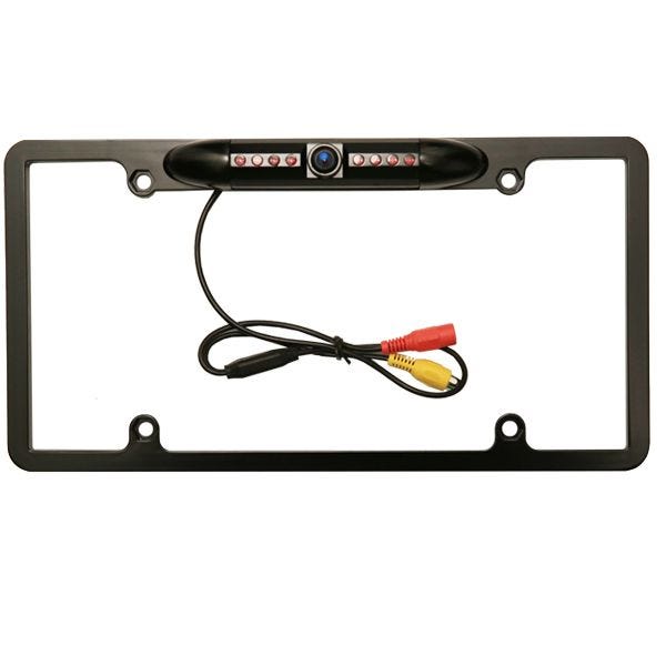 Quinn Acoustics QC670 Car Backup Camera with License Plate Bracket