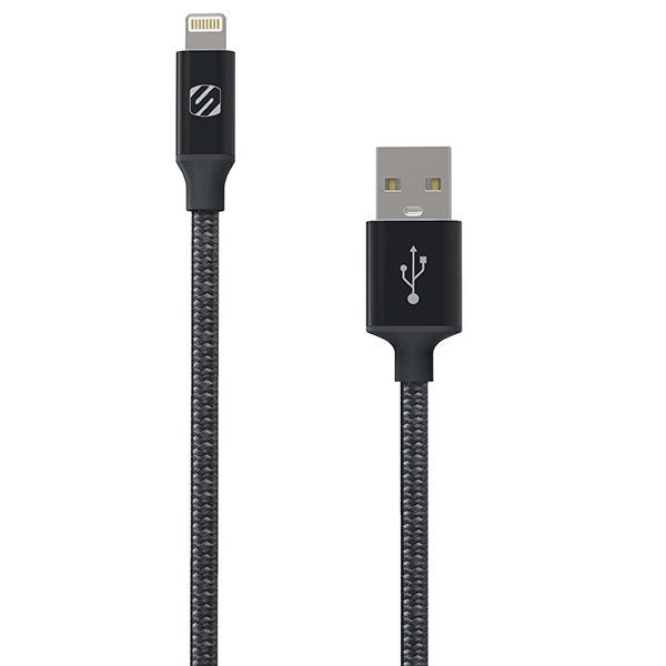 Scosche I3B4SG Strikeline Premium 4-ft Lightning Cable