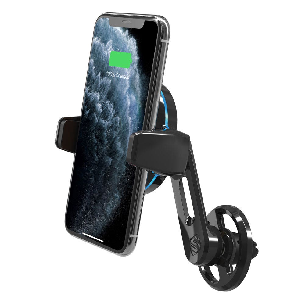 Scosche MGQVP-XTET Qi Wireless Charging Grip Mount - Vent Mount