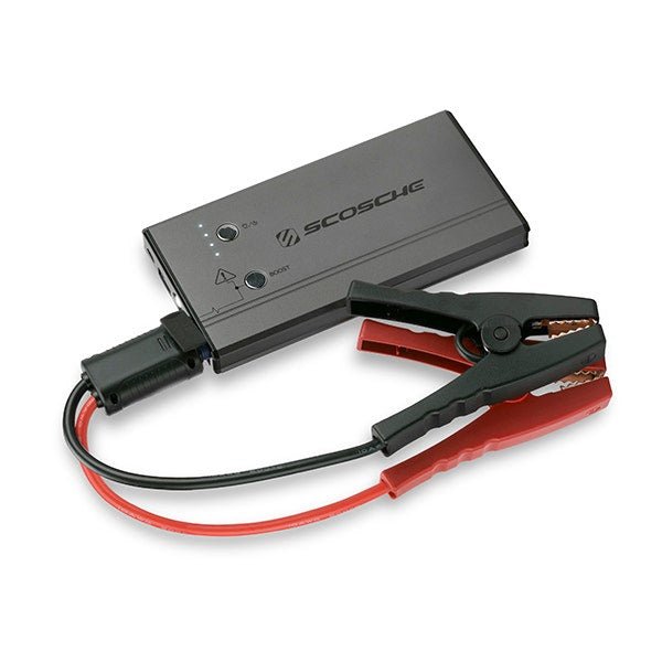 Scosche PBJ300-1 Portable Car Jump Starter and USB Power Bank with LED Flashlight