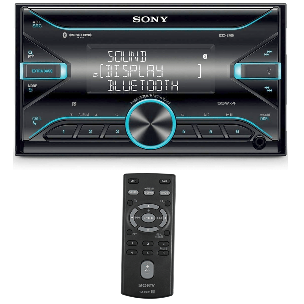 Sony DSX-B700 Bluetooth Receiver SiriusXM Ready with Voice Control